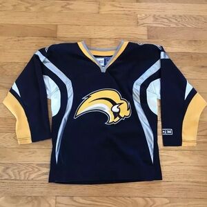 Buffalo Sabres Hockey Jersey - Youth S/M - 2006 - CCM  - Buffaslug Logo